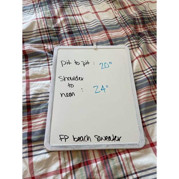 FP Beach Free People Cocoon Cowl Neck Long Sleeve Sweater S/M - Picture 6 of 6